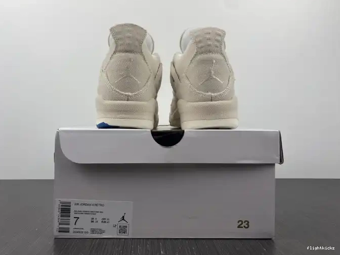 Blank (W) Jordan DQ4909-100 4 Canvas Retro 0430